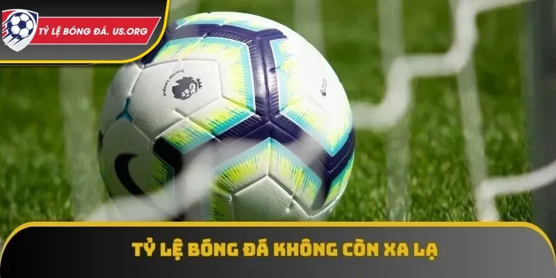 Tỷ lệ bóng đá không còn xa lạ