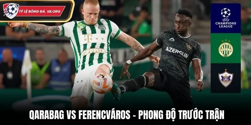 Soi kèo Qarabag vs Ferencváros - phong độ trước trận