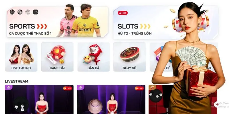 Nhà cái Red88 tập trung phát triển vào nhiều mảng cược