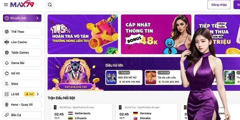 MAX79 - Sân Chơi Cá Cược Uy Tín Đáng Trải Nghiệm