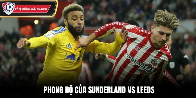 Phong độ thi đấu trước trận đấu của Sunderland vs Leeds